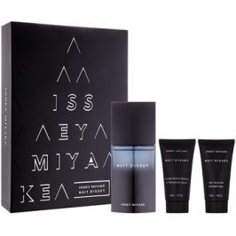 Issey Miyake Nuit D'Issey dárková sada I. toaletní voda 75 ml + sprchový gel 50 ml + balzám po holení 50 ml