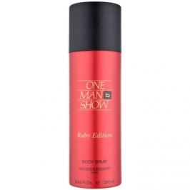 Jacques Bogart One Man Show Ruby Edition tělový sprej pro muže 200 ml