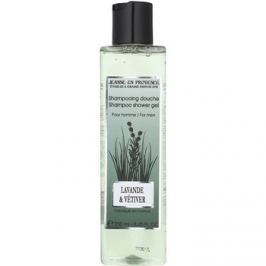 Jeanne en Provence Lavander & Vétiver sprchový gel pro muže 250 ml