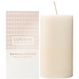 Luminum Candle Premium Aromatic Sandalwood vonná svíčka velká (Ø 70 - 130 mm, 65 h)