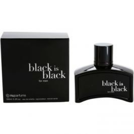 Nuparfums Black Is Black toaletní voda pro muže 100 ml