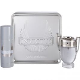 Paco Rabanne Invictus dárková sada III. toaletní voda 100 ml + deodorant ve spreji 150 ml