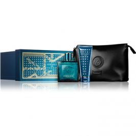 Versace Eros dárková sada II. toaletní voda 100 ml + sprchový gel 100 ml + kosmetická taška