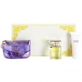 Versace Vanitas dárková sada XII. toaletní voda 100 ml + tělové mléko 100 ml + kabelka