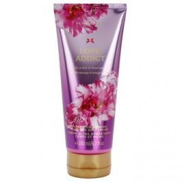 Victoria's Secret Love Addict Wild Orchid & Blood Orange tělový krém pro ženy 200 ml
