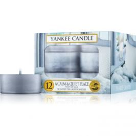 Yankee Candle A Calm & Quiet Place čajová svíčka 12 x 9,8 g