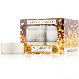 Yankee Candle All is Bright čajová svíčka 12 ks