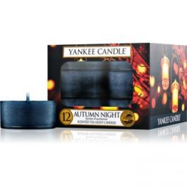 Yankee Candle Autumn Night čajová svíčka 12 ks