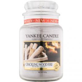 Yankee Candle Crackling Wood Fire vonná svíčka 623 g Classic velká