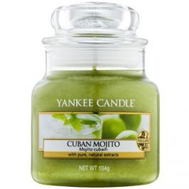 Yankee Candle Cuban Mojito vonná svíčka 104 g Classic malá