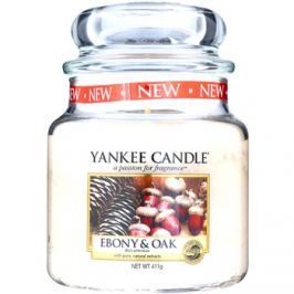Yankee Candle Ebony & Oak vonná svíčka 411 g Classic střední