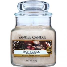Yankee Candle Ebony & Oak vonná svíčka 104 g Classic malá
