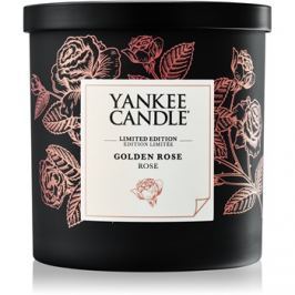 Yankee Candle Golden Rose vonná svíčka 198 g malá