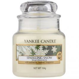 Yankee Candle Sparkling Snow vonná svíčka 104 g Classic malá