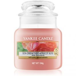 Yankee Candle Sun-Drenched Apricot Rose vonná svíčka 104 g Classic malá