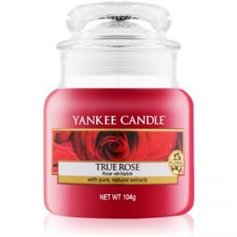 Yankee Candle True Rose vonná svíčka 104 g Classic malá