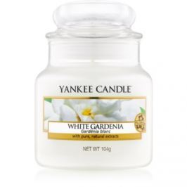 Yankee Candle White Gardenia vonná svíčka 104 g Classic malá