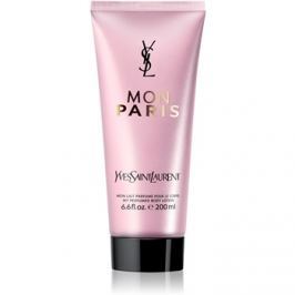 Yves Saint Laurent Mon Paris tělové mléko pro ženy 200 ml