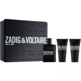 Zadig & Voltaire This Is Him! dárková sada I. toaletní voda 50 ml + sprchový gel 2 x 50 ml