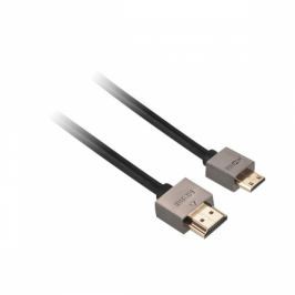 GoGEN HDMI / HDMI mini, 1,5m, v1.4, pozlacený, High speed, s ethernetem (GOGMINHDMI150MM01)