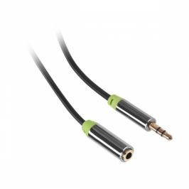 GoGEN Jack 3,5mm, 2,5m, prodlužovací, pozlacené konektory (GOGJACK250FM01)