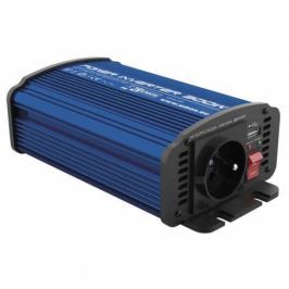 Měnič napětí do auta 12V/230V, 300W, USB 2100mA (N0036)