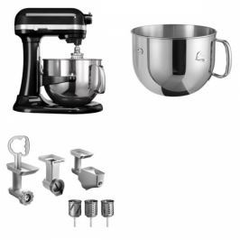 KitchenAid 5KSM7580XEOB + 5KR7SB + FPPC