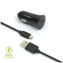 FIXED 1x USB, 2,4A + micro USB kabel (FIXCC-UM-BK)