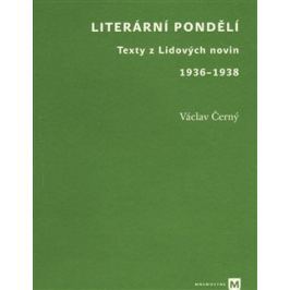 Literární pondělí - Václav Černý