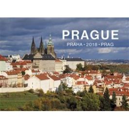 Kalendář 2018 Prague nástěnný
