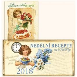 Stolní kalendář nedělní menu 2018 + Slavnostní recepty - Klára Trnková